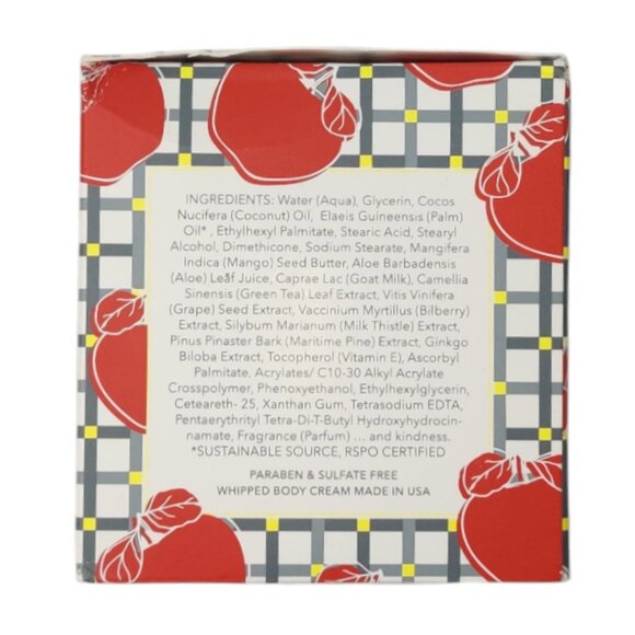 Beekman 1802 Heirloom Apple Goat Milk Whipped Body Cream - Picture 3 of 3